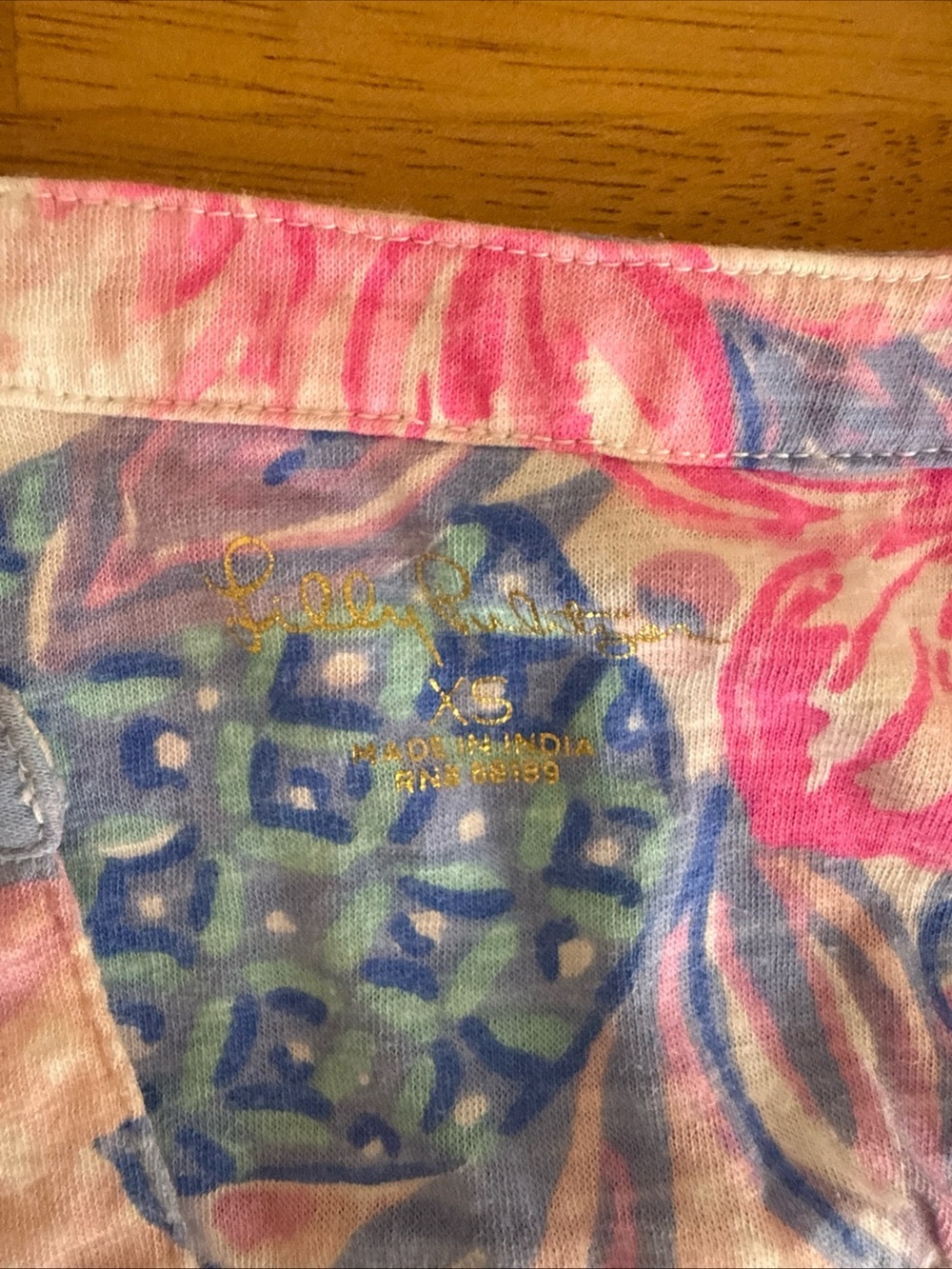 Lilly Pulitzer Essie Tank Top XS "Snappy Turtle Pink Isle" Beachy Coastal - Picture 7 of 8